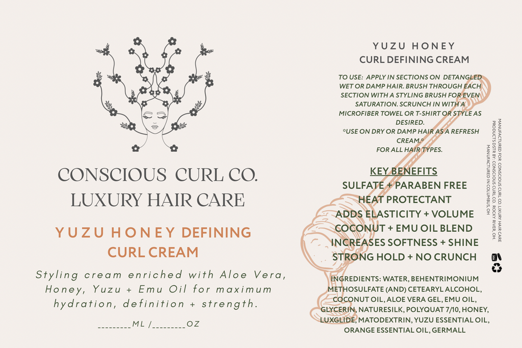 Yuzu Honey Defining Curl Cream