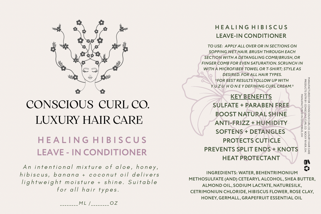 Healing Hibiscus Leave-In Conditioner